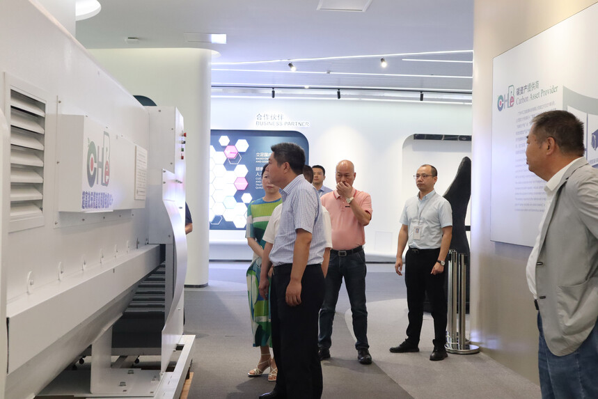  【考察交流】 贛縣區(qū)委書記、贛州高新區(qū)黨工委書記廖永平一行到訪廣東中匯寶能源科技有限公司