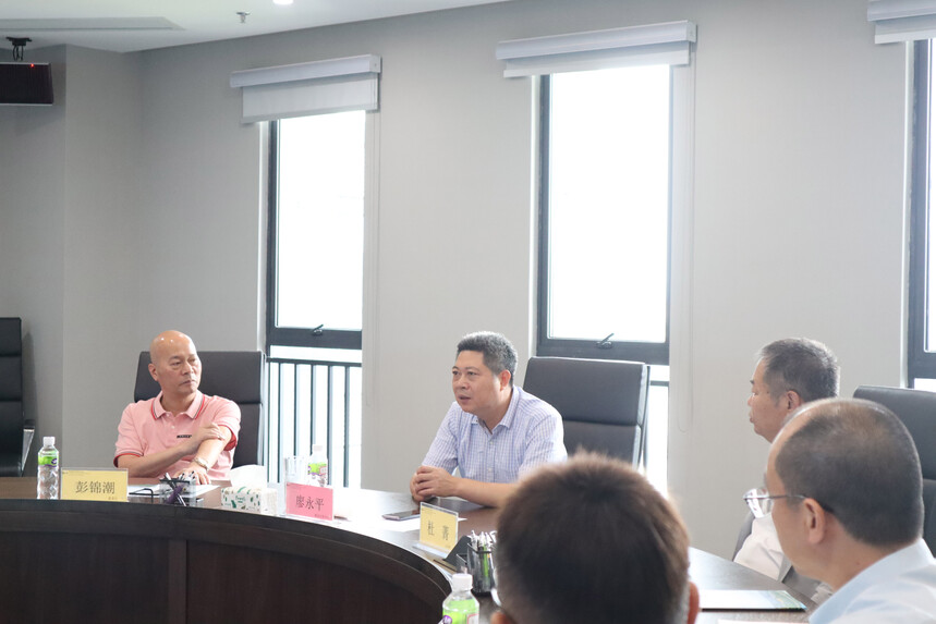  【考察交流】 贛縣區(qū)委書記、贛州高新區(qū)黨工委書記廖永平一行到訪廣東中匯寶能源科技有限公司